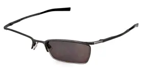 Dg667 Dolce&gabbana And 651 52mm Gunmetal Half-rim Eyeglasses Frames Italy Unisex