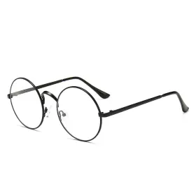 Dollger 414740332079 Retro Round Glasses Circle Clear Lens Non-prescription Blue Light Gla