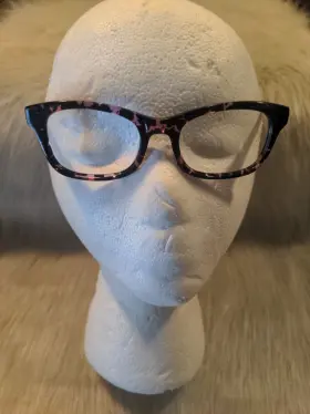 19-145 Donna Fontana By Thema Df109 Eyeglass Frames Purple Tortoise 51 No Lenses
