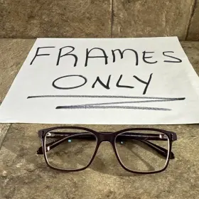 54-16-140-40 Dragon Dr182 503 Eggplant Purple Eyeglasses Frames Full Rim Square