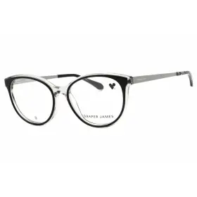Dj5046 Draper James Womens Eyeglasses Black Acetate Cat Eye Full Rim Frame 001