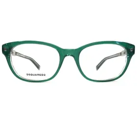 51-18-140 Dsquared2 Dq5140 Col.098 Eyeglasses Frames Silver Grey Green Clear