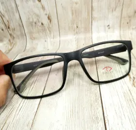 54-17-140 Dulcet Mc3227 Matte Black Square Eyeglass Frames - Nwot