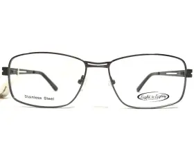 58-17-145 Eight To Eighty 812539034735 Eyeglasses Frames Adam Gun Gray Square Full Rim