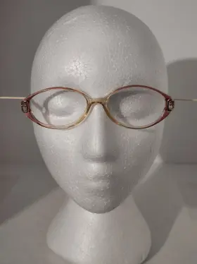 51-16-135 Elan 9207 Rose Fade Designer Eyeglasses Frames