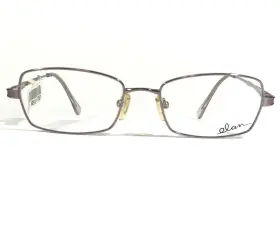 Elan 9278-lilac 9278 Lilac Eyeglasses Frames Pink Rose Gold Rectangular Full Rim 51-17-135