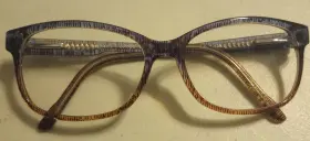 El-390 Elements Eyeglasses Frame C1 Denim/peach 54 18 135 Matte Full Rim