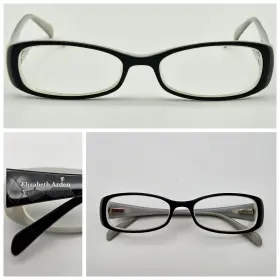 1076-2 Elizabeth Arden Ea Eyeglasses Frames 51-16 130 Unisex Skull Full Rim