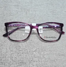 52-16-140 Elizabeth Arden 752499343969 Ea 1201 52-2 Purple Eyeglasses Frames Nwt