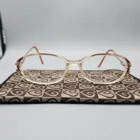 Elizabeth Arden E-691-1 C Eyeglasses Frame Tort And Gold