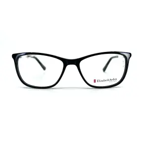 Ea1181-2 Elizabeth Arden Black Square Full Rim Eyeglasses Frame 55 17 140 Mm