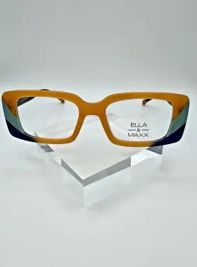 51-18-140 Ella & Maxx 752129 And Eyeglasses - Col.25 Matte Orange 51-18-140 Ella & Maxx 752129 And Eyeglasses - Col.25 Matte Orange