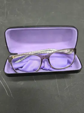 13398 Elle New El Br Brown Authentic Eyeglasses 53 - 15 135