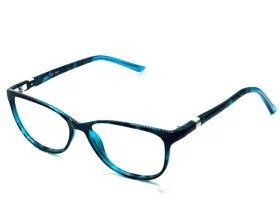 El13404 Elle Authentic Bl Blue Women Eyeglasses 52mm 15 135