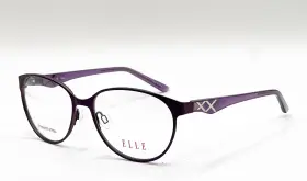 Elle El13437 New Pu Purple Authentic Eyeglasses 53-15