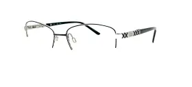 52-17-135 Elle El13438 New Bk Black Authentic Eyeglasses