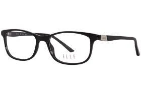 Elle El13460 Eyeglasses Womens Full Rim Rectangular Optical Frame