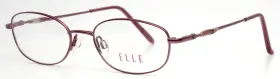 Elle El18534 Bp Brown Pink Womens Oval Full Rim Eyeglasses 50-18-130 B 31