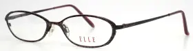 Elle El18573 Ar Purple Womens Oval Full Rim Eyeglasses 49-16-135 B 26