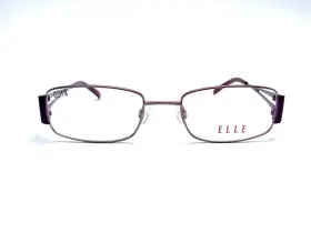 El13301 Elle El18782 New Purple Pink Metal Rectangular Glasses Color-pu 51 19 135