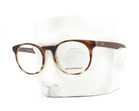 3156 Emporio Armani 5790 Ea Eyeglasses Glasses Matte Bordeaux Red Brown Striped 50mm