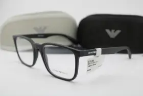 Emporio Armani 5869 New Ea 3178 Matte Black Authentic Eyeglasses 55-19 K1
