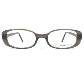 49-18-135 Emporio Armani 588-317 Eyeglasses Frame 588 317 Brown Black Oval Full Rim