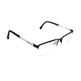 Ea1041 Emporio Armani 3131 57-17-140mm Half Rim Eyeglass Frames Only - Very Good