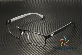 Ea1105-3014 Emporio Armani Ea1105 3014 Rectangle Matte Black Demo Lens 54 Mm Mens Eyeglasses
