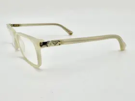 Ea3009 Emporio Armani 5082 Womens Opal Beige Eyeglasses Frames Used 52/16 135