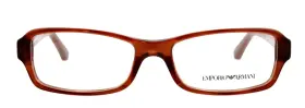 Ea3016 Emporio Armani New 5099 51mm Crystal Brown Eyeglasses Frames Unisex