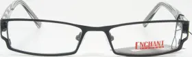 51-17-135 Enchant Ee0707 Eyewear Blk Black Metal Eyeglasses Frame New