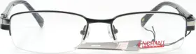 53-17-140 Enchant Ee0986 Eyewear Blk/slv Black Silver Metal Eyeglasses Frame New