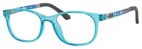 46-17-130 Enhance En4132 Eyeglasses Frame Size Blue Crystal Girls Kids Glasses