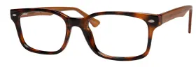 51-19-140 Enhance En4330 Men Women Glasses Frame Eyeglasses Size Tortoise Cognac