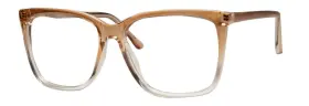 57-16-145 Enhance En4380 Eyeglasses Frame Size Brown Fade Womens Glasses