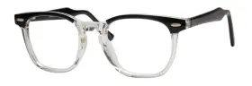 46-19-137 Enhance En4445 Mens Womens Glasses Frame Eyeglasses Size Black Crystal