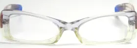 50-15-140 Enjoy E4720 E4720-a Transparent Blue /green Eyeglasses Glasses Frame No Lens