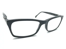 3662n Ermenegildo Zegna Vz Col 0703 Black Eyeglasses Frames 54-19 145 Italy