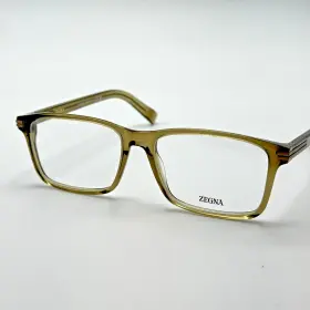 Ez5333 Ermenegildo Zegna Eyeglasses Frames 048 Shiny Dark Brown Rectangle 57mm Ez5333 Ermenegildo Zegna Eyeglasses Frames 048 Shiny Dark Brown Rectangle 57mm