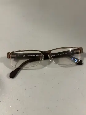 55-15-140 Ermenegildo Zegna Vz3086 Col.0sby Eyeglasses Frames Half Rim 55-15-140 Ermenegildo Zegna Vz3086 Col.0sby Eyeglasses Frames Half Rim