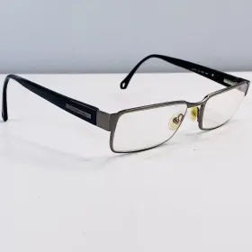 56-16-140 Ermenegildo Zegna Vz3178 Eyeglasses Frames Col 0627 Italy Gunmetal Blk