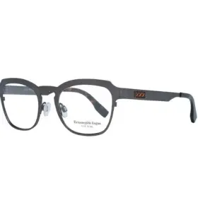 Zc5004 Ermenegildo Zegna 02049 Gray Titanium Fit Glasses Frames - New With Box