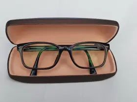 Adv-h4697-blk-53 Ernest Hemingway Unisex 4697 Shiny Black 53mm Eyeglasses Case Sz 53-18-145 B41