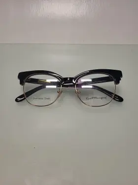 H4895 Ernest Hemingway Black/gold Eyeglasses