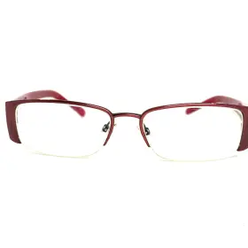 52-16-140 Escada 617sn Ves Eyeglasses Frames Half Rim Red Glasses H20256