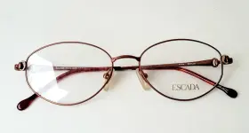 E016 Escada Japan Nos Copper Eyeglasses Frame Only 258