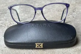 Ves355 Escada Eyeglasses Frames Ves 355 52 60 Col. 093m 140 With Original Hard Case