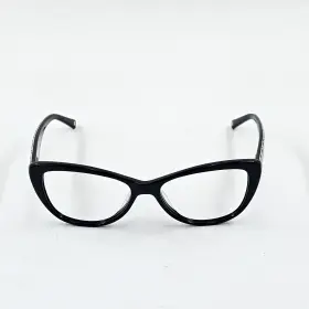 53-16-140 Escada Ves380 Col.0700 Eyeglasses Frame Womens Black Full Rim Cat Eye