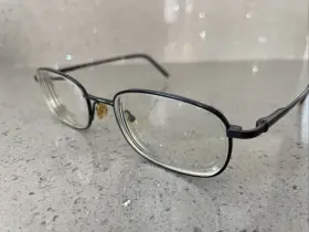 Et-09 Esquire Titanium Rem 135 Mod Black Eyeglasses Frames Only